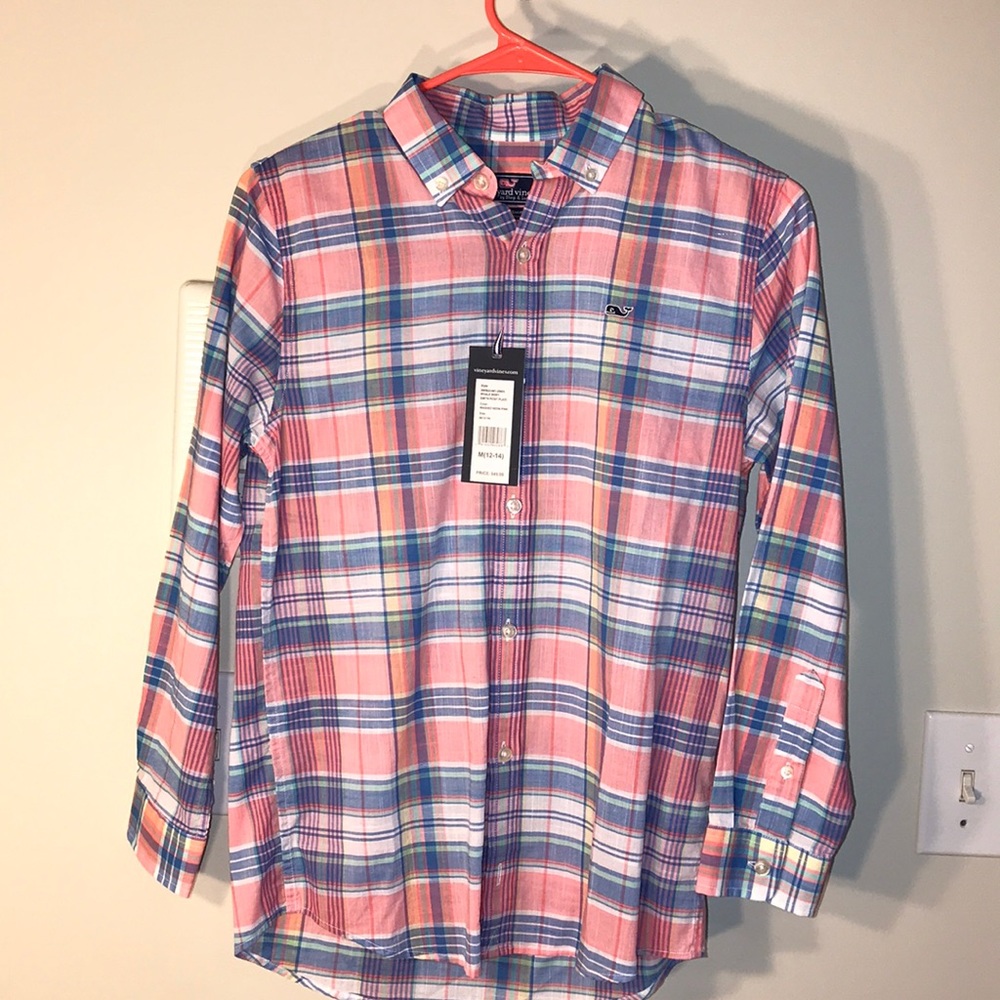 NWT Boys Vineyard Vines button down